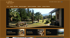 Desktop Screenshot of cabanasvillacelina.com.ar